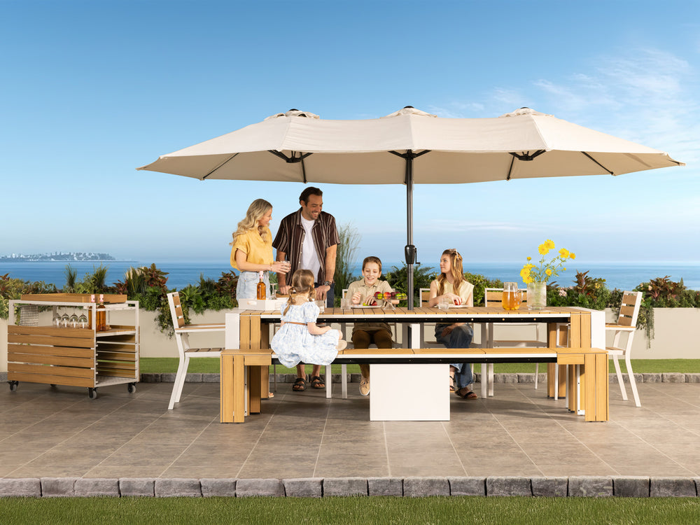 Natural::Gallery::Transformer Patio Umbrella