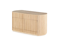 Transformer Round Sideboard - Panel Storage