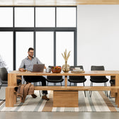 Scandinavian Oak::Gallery::Scandinavian Oak Transformer Table